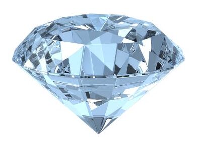 diamante como um amuleto de bem-estar