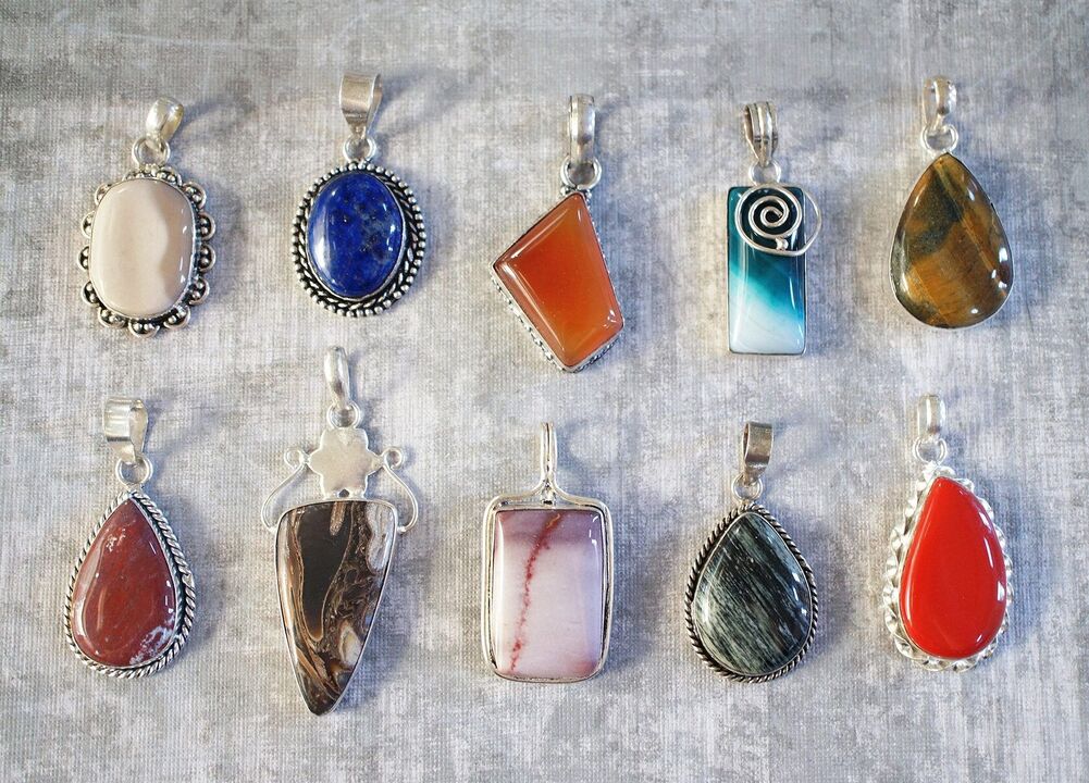 pedras naturais-amuletos para a saúde