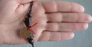 moeda amuleto de um xamã